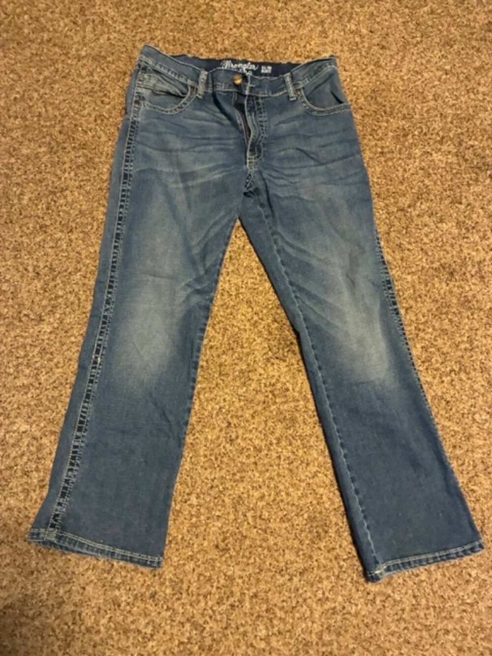 Wrangler Retro Relaxed Bootcut Jeans 36 x 32 excellent condition